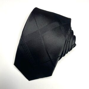 J. Ferrar Elegant Black Men's Tie